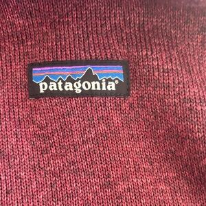 Patagonia
PATAGONIA W'omen’s BETTER SWEATER 1/4 ZIP maroon large